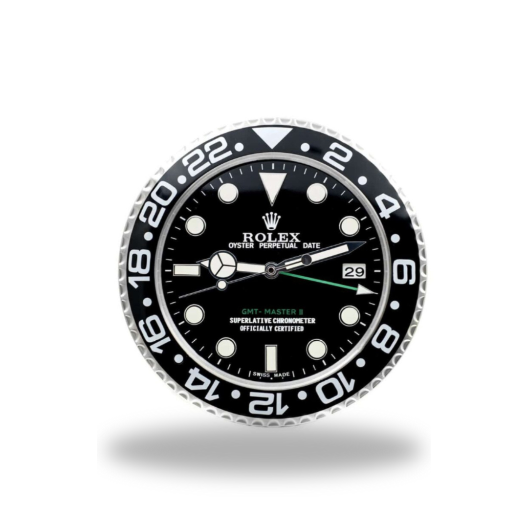 GMT-Master II Black Bezel Wall Clock