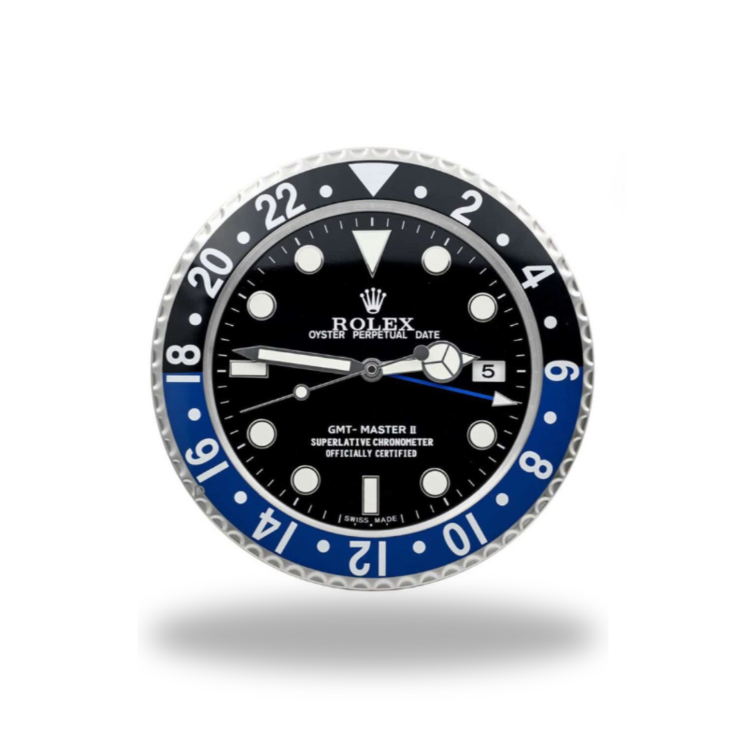 GMT-Master II Black & Blue Wall Clock