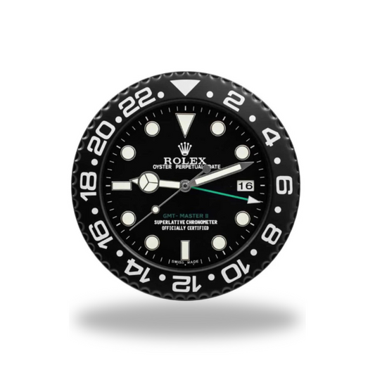 GMT-Master II All Black Wall Clock