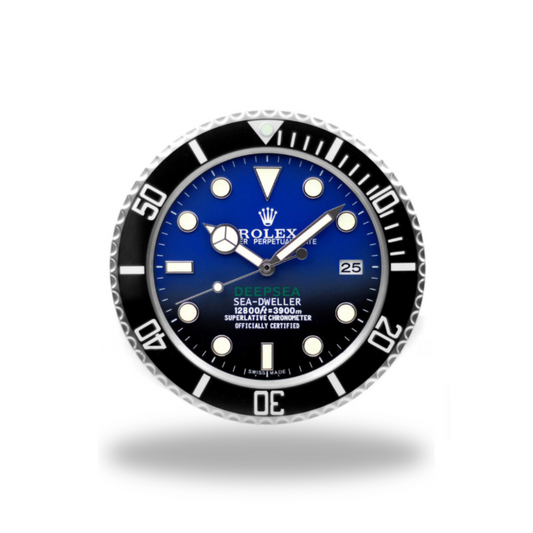 Deepsea Sea-Dweller D-Blue Wall Clock