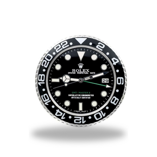 GMT-Master II Black Bezel Wall Clock