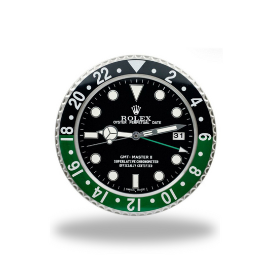 GMT-Master II Green & Black Bezel Wall Clock