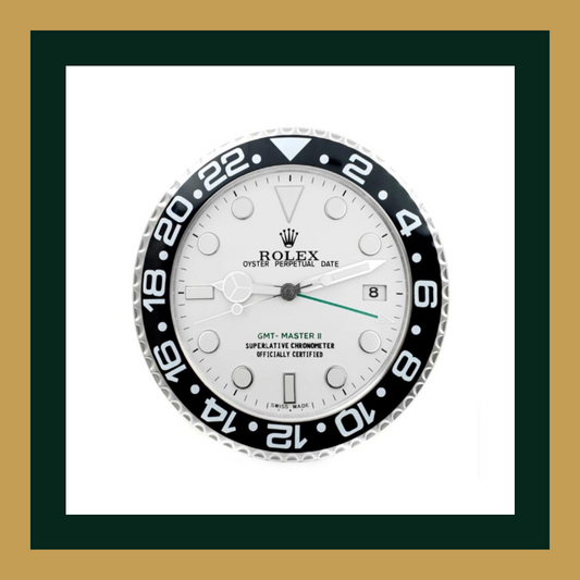 Swiss Quality GMT-Master II White Dial Wall Clock