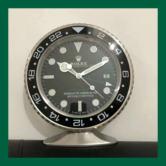 GMT-Master II Black & Green Table Clock